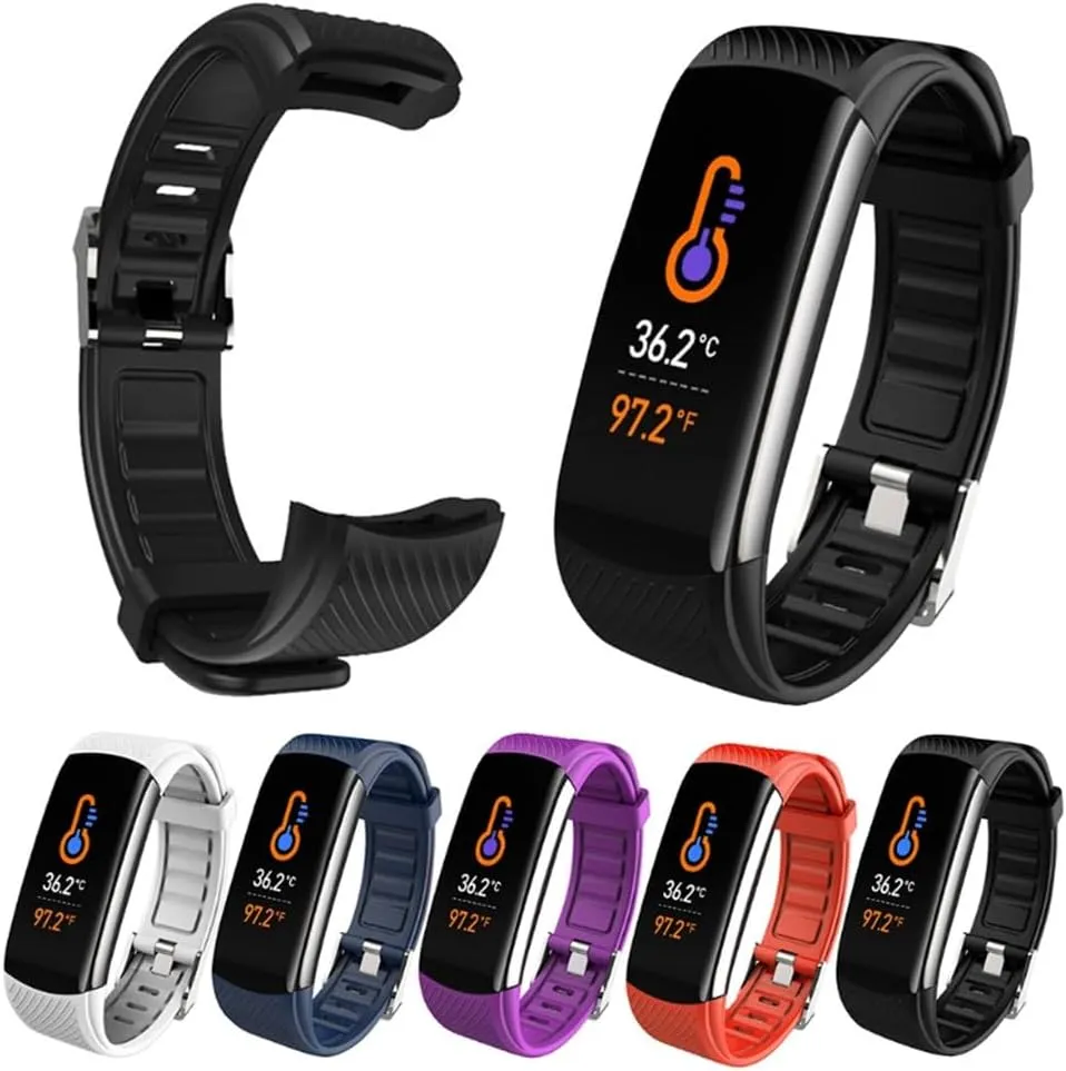 for Watch Band Fitness Bracelet Band ​ Replacement Watch Bands Strap for C5S for C6S for C6T TPU Waterproof Brace