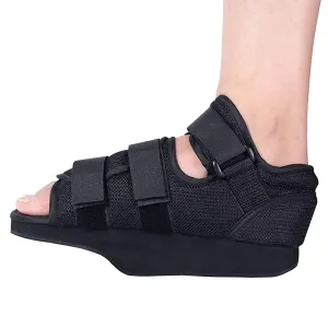 Forefoot Offloading Post-Op Shoe, Non-Weight Bearing Forefront Wedge Boot for Broken Toe Injury, Metatarsal Fracture, Bunion, Hammer Toes, Foot Surgery, Universal For Left And Right Feet (XL (11.81"))