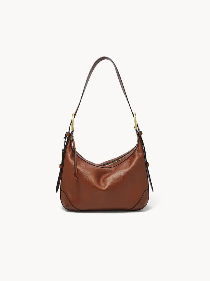 Fossil Zb7888200 Hannah Hobo Brown