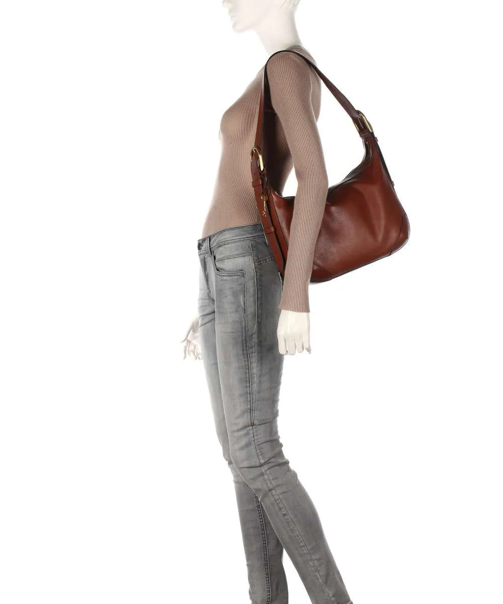 Fossil Zb7888200 Hannah Hobo Brown