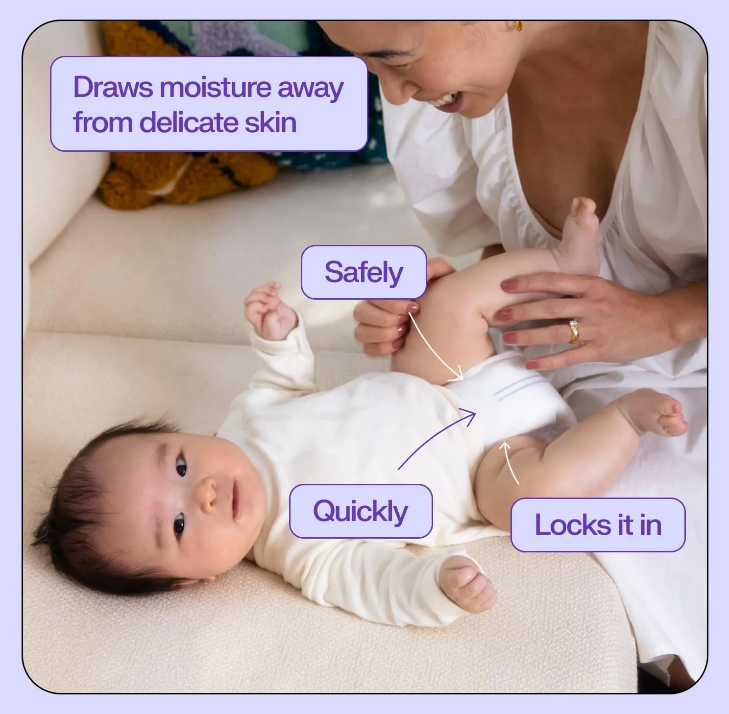 Freestyle Diapers – (Size 6) Hyper Absorbent & Non-Toxic – Disposable Diapers for Sensitive Skin – Ultra Soft Diapers (35  lbs) – 120 Count