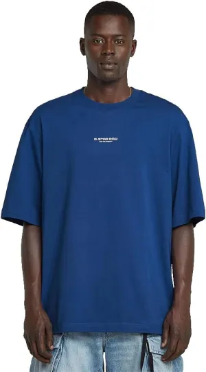 G-STAR Men's Overdyed Center Chest Boxy T-Shirt