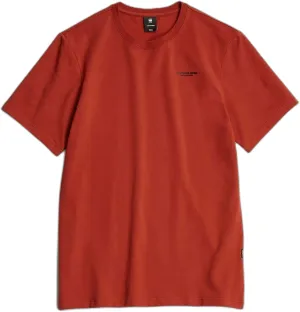 G-STAR Raw - Mens Slim Base T-Shirt, Color Rusty Red, Size: Medium