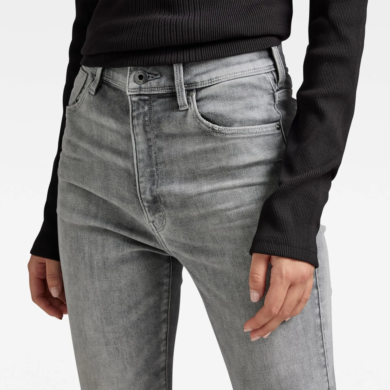 G-STAR RAW Women's Kafey Ultra High Rise Skinny Fit Jeans