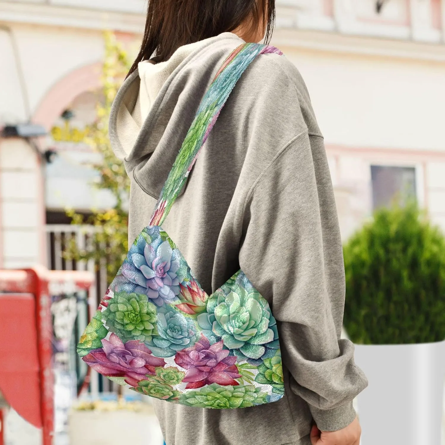 GAIGEO Old Fashioned Lemons Womans Shoulder Bag, Shoulder Bag for Women with Zipper, Womens Outdoor Bag