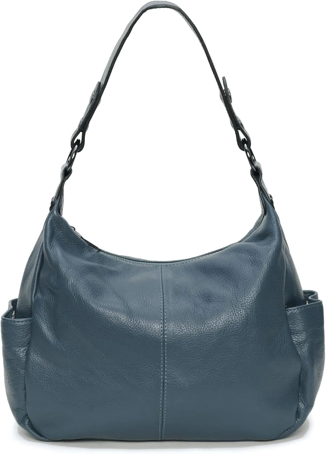 Genuine Leather Purses for Women Hobo Crossbody Bags Casual Shoulder Bag with Adjustable Straps