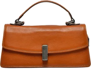 Genuine Leather Women's Bag French Crossbody bag High-end Feel Stick Bag Niche Top Layer Cowhide Handbag