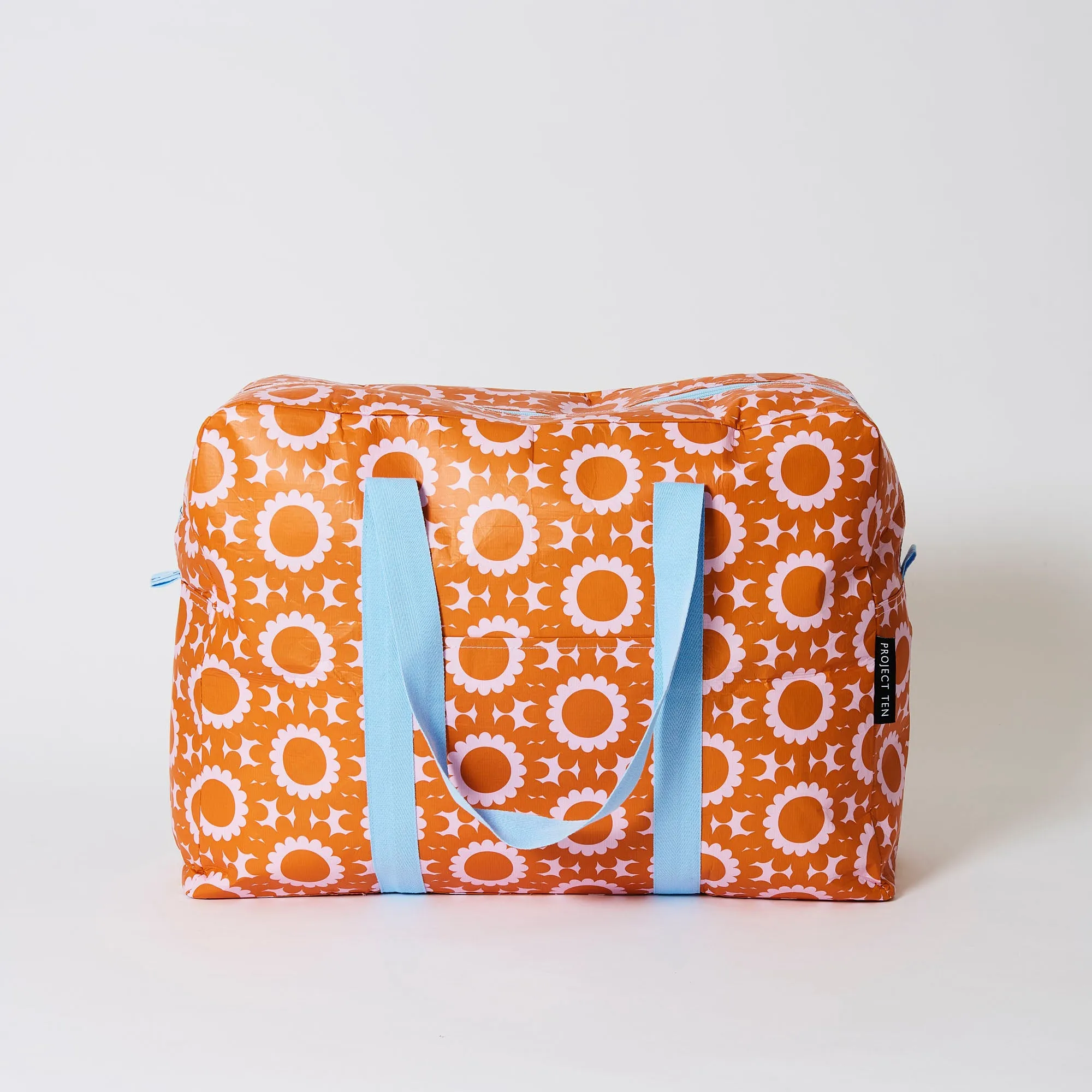 Geo Floral Overnight Bag