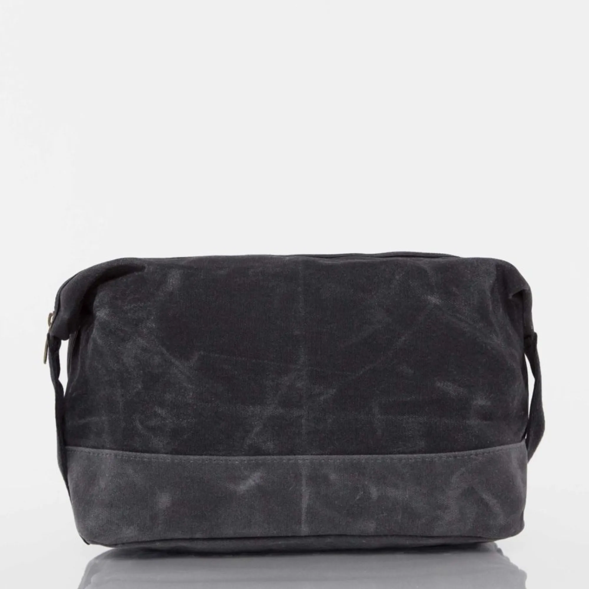 Georgia Themed Waxed Canvas Dopp Kit