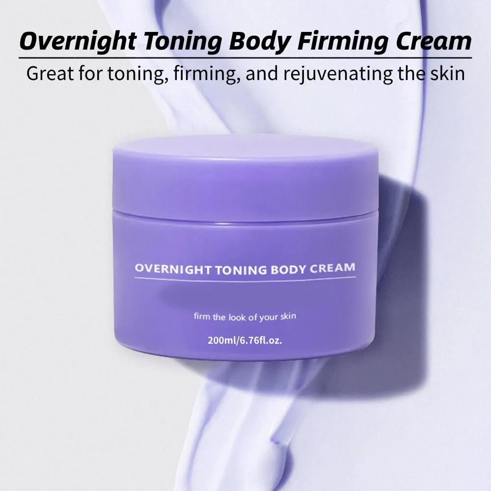 GET-DREAM overnight toning whip, Get Dream Overnight Toning Whip, Anti-Wrinkle Skin Tightening Gel, Body Firming Cream for women, Youthful Skin (2PCS, 200ml)