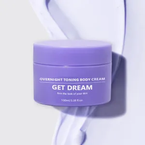 GET-DREAMY Overnight Toning Whip, Anti-Wrinkle Skin Tightening Gel, Body Firming Whip That Works While YouSleep,Body Firming Cream for women,Youthful Skin(1Bottle)