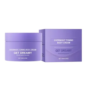 Get dreamy Overnight Toning Whip, Overnight Toning Whip-Body Firming Whip That Works While You Sleepm, Body Firming Cream For Women, Natural Ingredients for All skin Types (1PCS)
