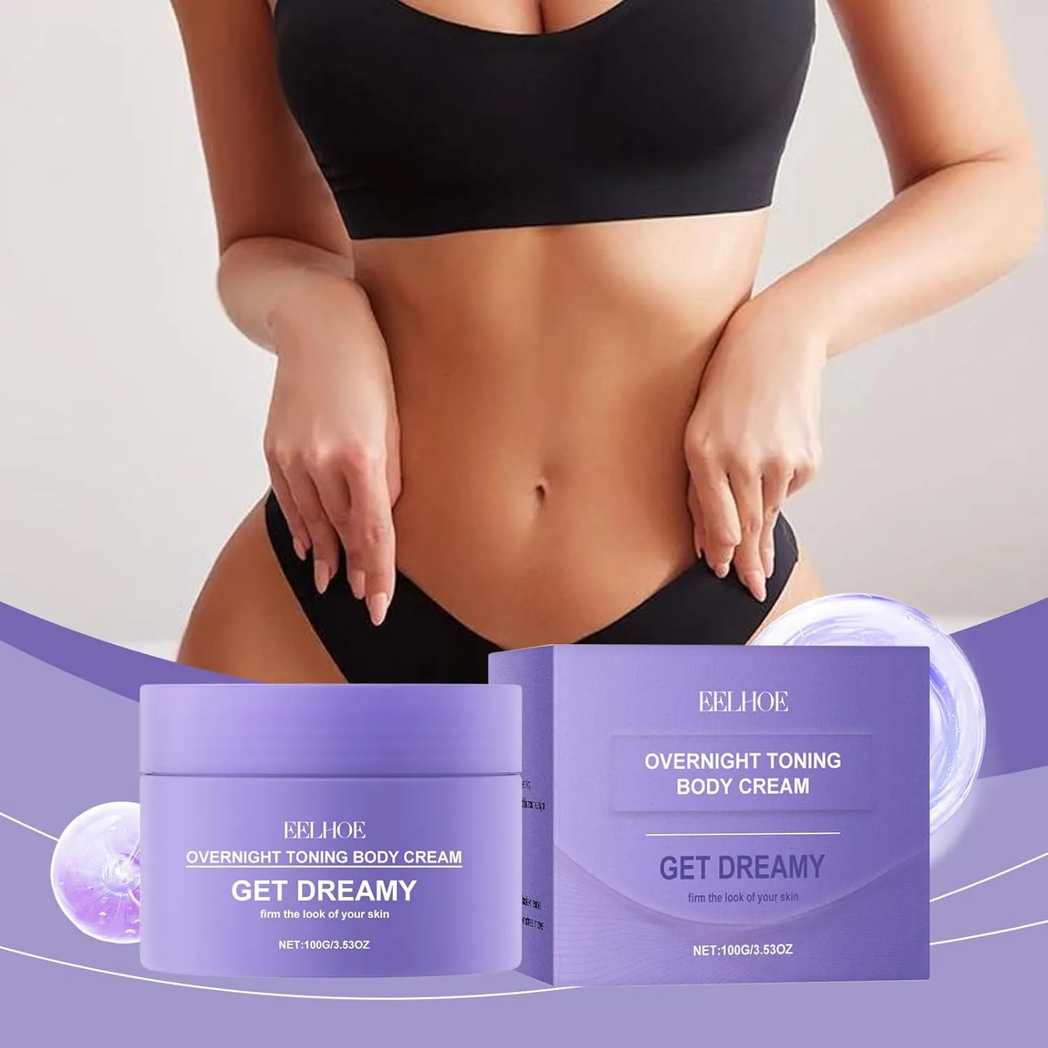 Get Dreamy Overnight Toning Whip,Helps While Sleep Firming Cream for Body Lloose Skin. (1)