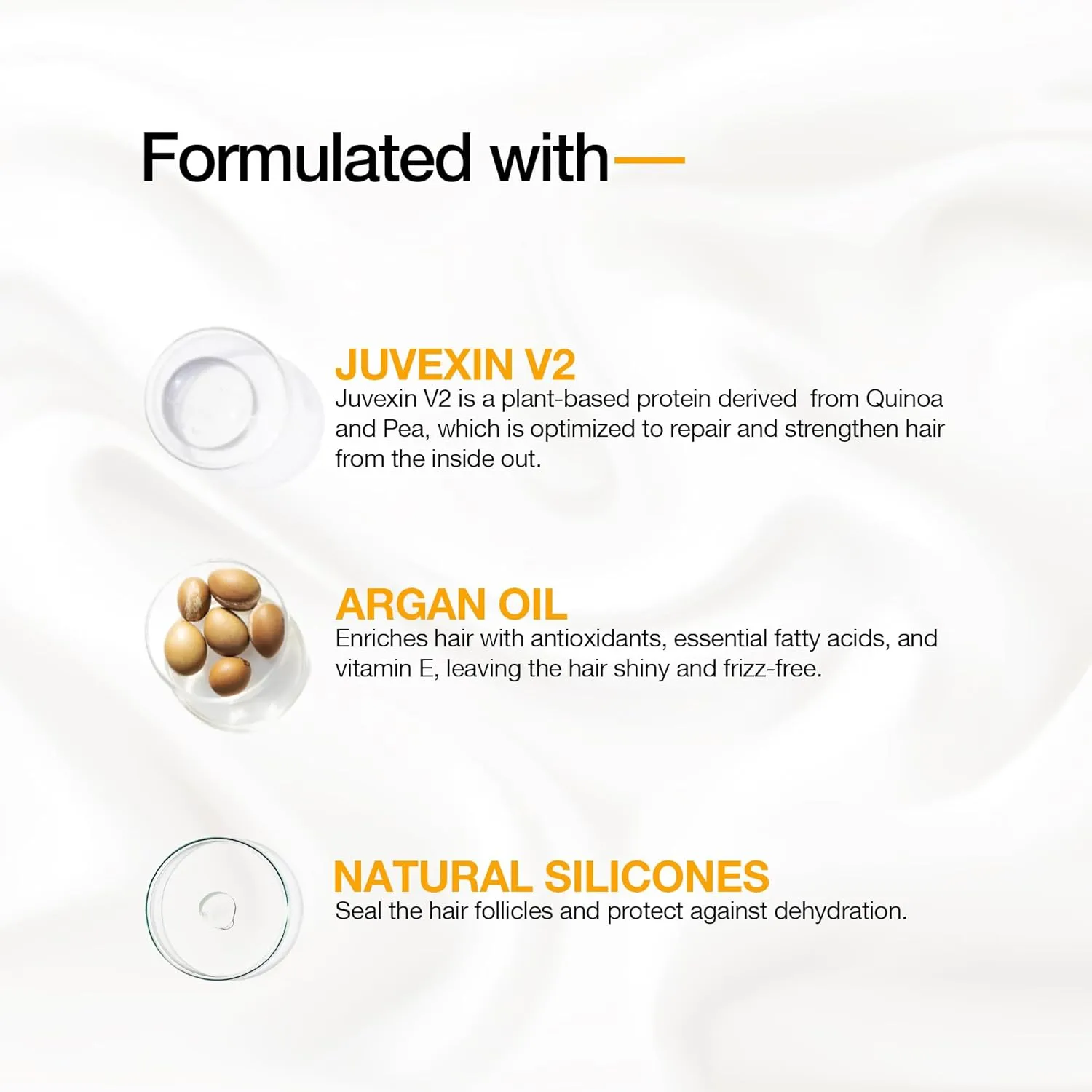 Global Keratin GKHAIR Smoothing Serum (Pack of 1/3.4 fl oz) - 100% Pure Organic Argan Oil | Hydrating Strength Shine Dry Damaged Repair Anti-Frizz Moistures Nourishment