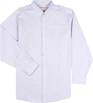 Gold Label Men's Big and Tall Non-Iron Dress Shirt Button Down Collar Long Sleeve