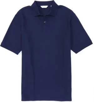 Gold Label Men's Pique Polo Shirt Supima Cotton Short Sleeve Wrinkle Resistant (Also in Big & Tall)