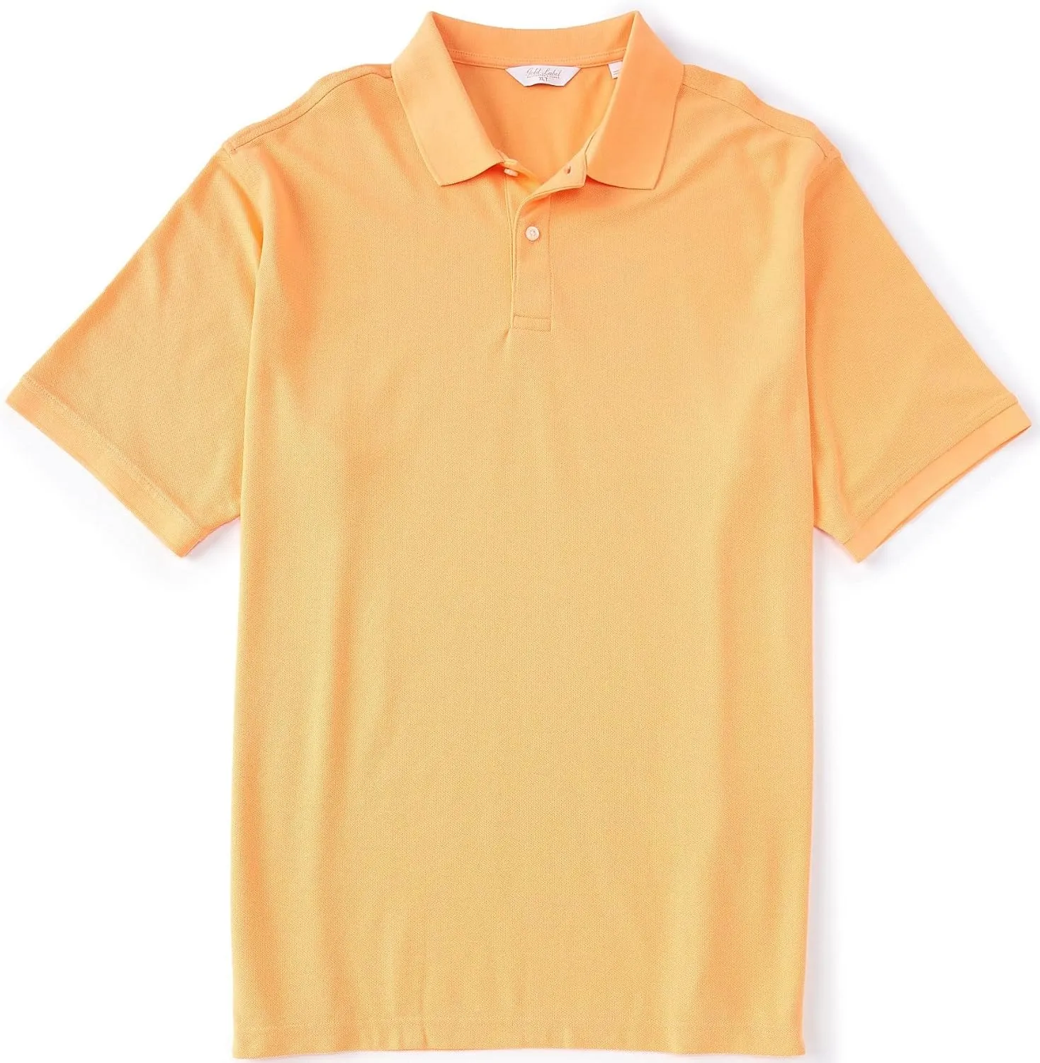 Gold Label Roundtree & Yorke Men's Pique Polo Shirt Short Sleeve Wrinkle Resistant (Available in Big & Tall)
