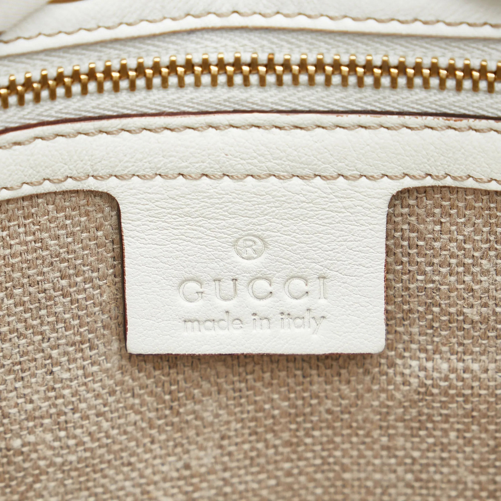 GUCCI GG Canvas Positano Hobo Hobo Bag