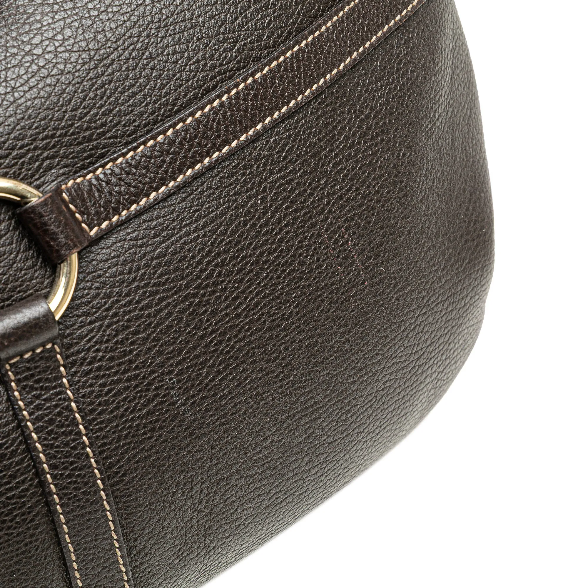 Gucci Leather Reins Hobo Bag
