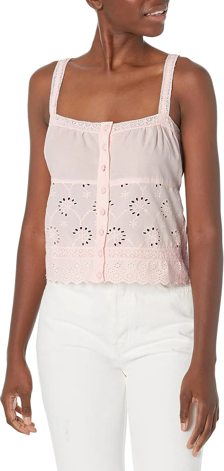GUESS Women's Sleeveless Hesper Tank