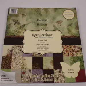 Habitat 12" x 12" Paper Pad