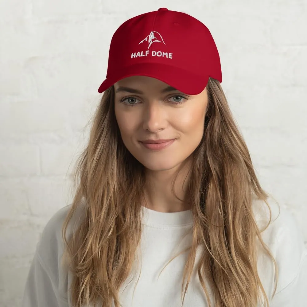 Half Dome Dad Hat Yosemite California West Coast Hiking Exploration Hat Travel Gear