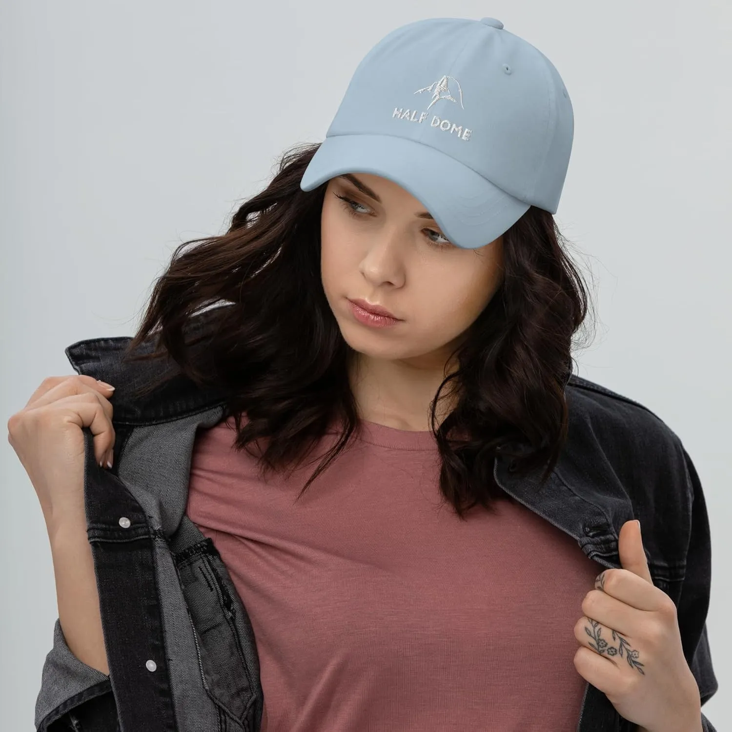 Half Dome Dad Hat Yosemite California West Coast Hiking Exploration Hat Travel Gear