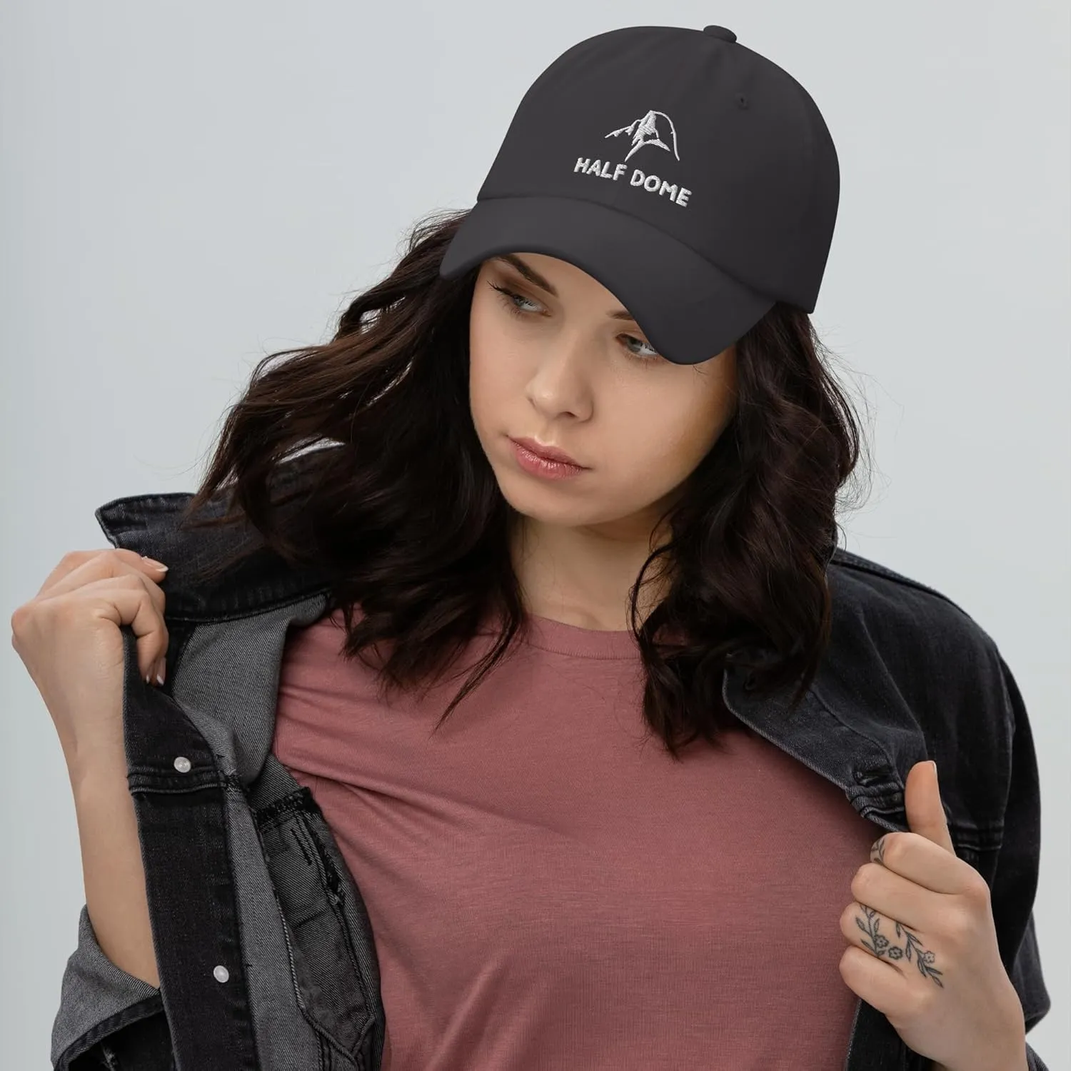 Half Dome Dad Hat Yosemite California West Coast Hiking Exploration Hat Travel Gear