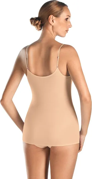HANRO Women's Cotton Seamless V-Neck Camisole