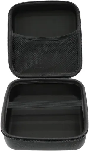 Hard Shell Travel Carrying Case for Brother PT-D210 D220 P700 P910BT P750W Label Printer Case Bag (Black)