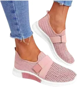 Hbeylia Walking Shoes For Women Fashion Casual Beads Platform Memory Foam Athletic Running Hiking Sports Shoes Lightweight Breathable Tennis Trainers For Skateboard Skiing Work Nurse