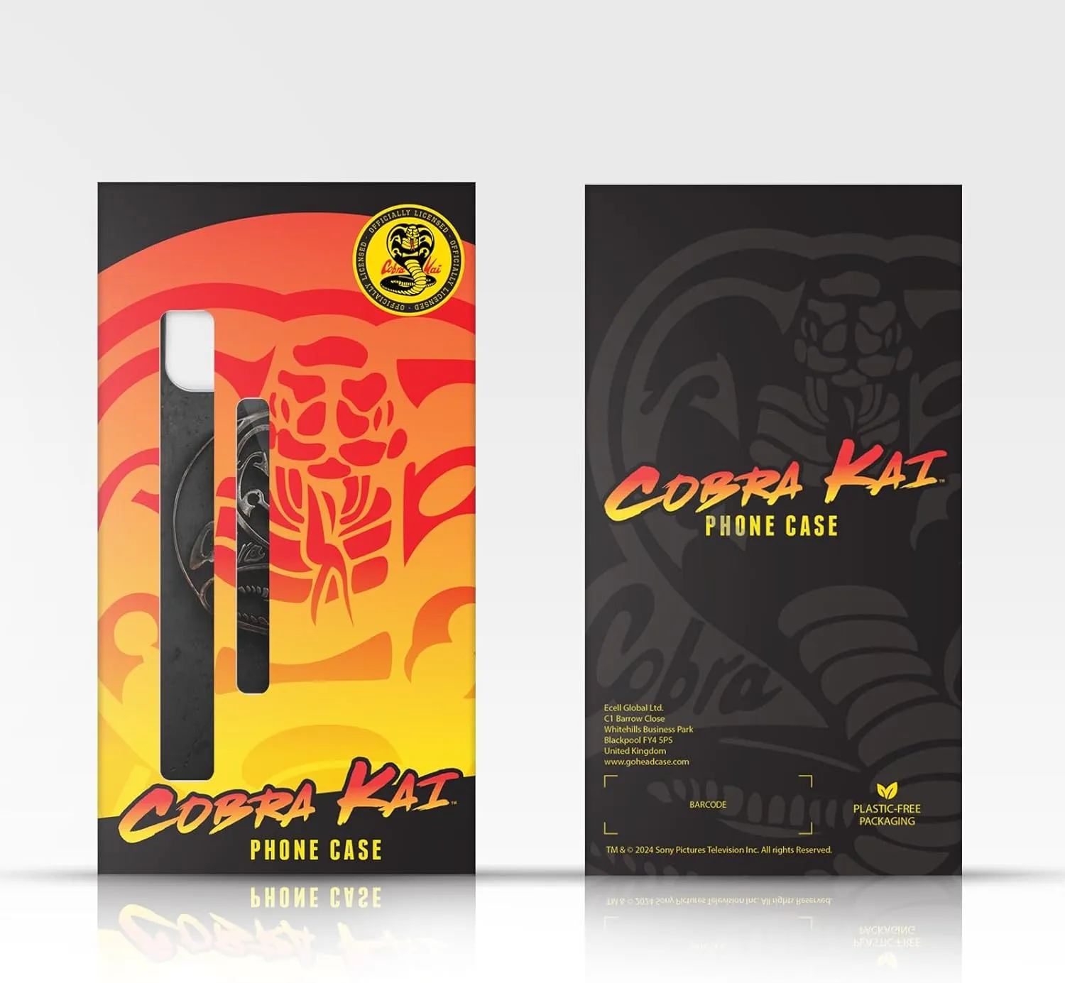Head Case Designs Officially Licensed Cobra Kai John Lawrence WWD Composed Art Gel Case [Military Grade Protection] Compatible with Apple iPhone 16e