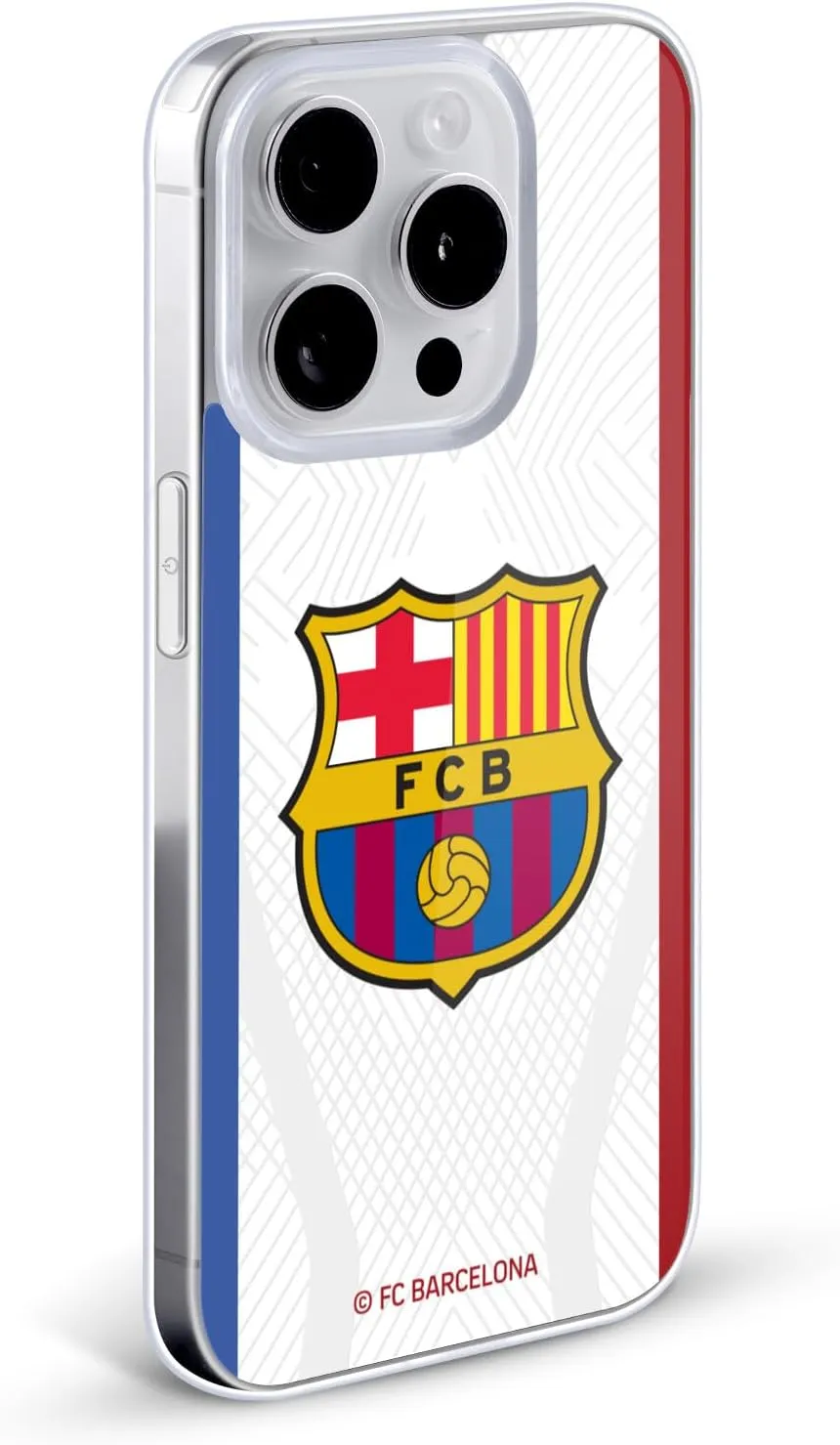 Head Case Designs Officially Licensed FC Barcelona Away 2023/24 Crest Kit Gel Case [Military Grade Protection] Compatible with Apple iPhone 12 Pro Max
