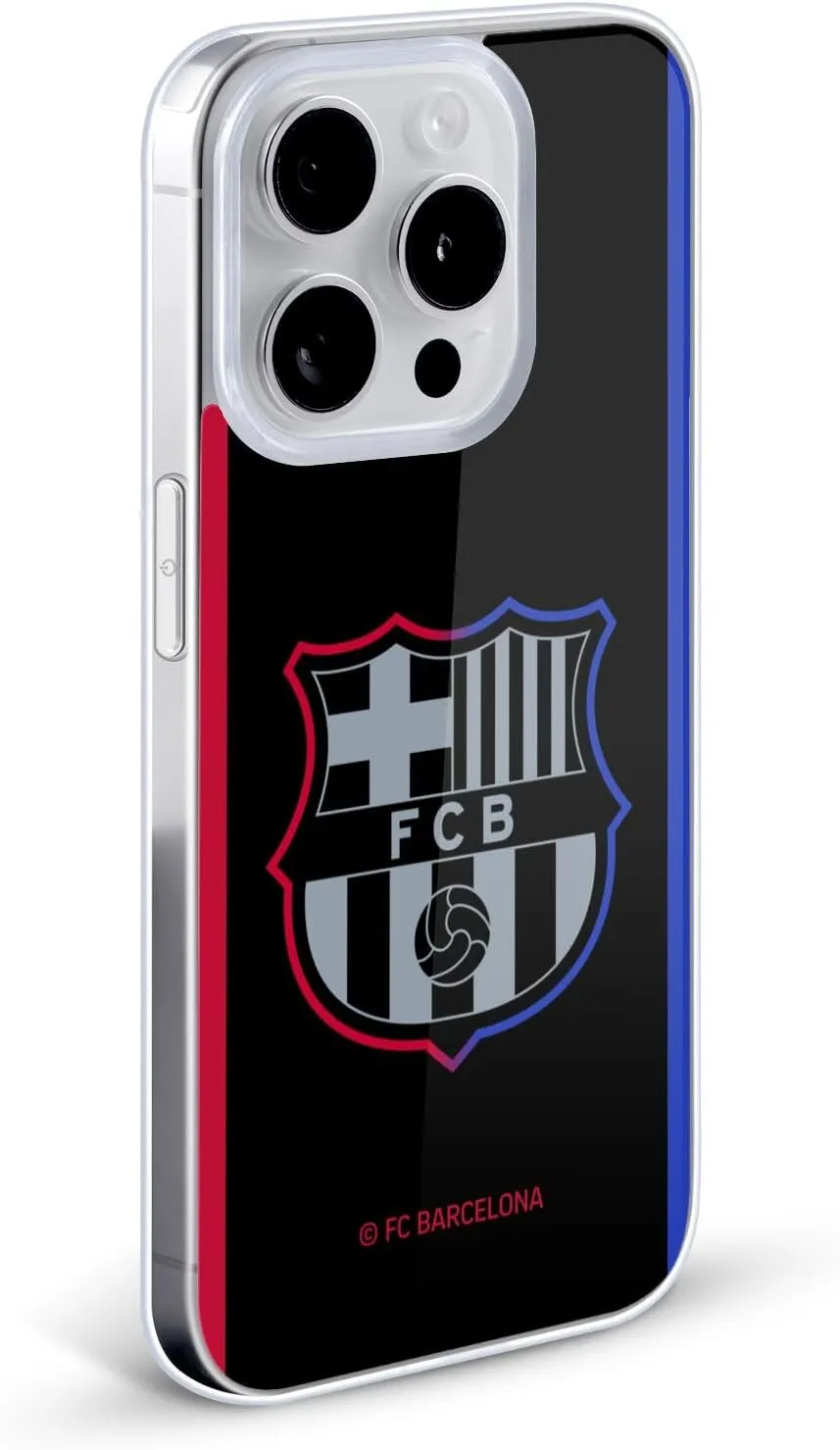 Head Case Designs Officially Licensed FC Barcelona Away 2024/25 Crest Kit Gel Case [Military Grade Protection] Compatible with Apple iPhone 14 and Compatible with MagSafe