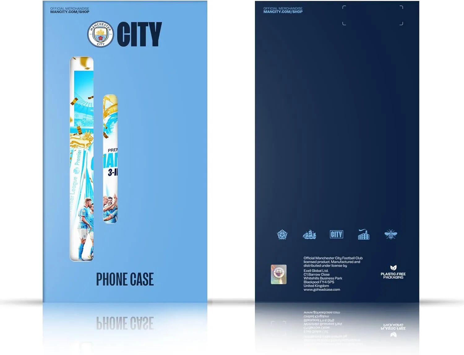 Head Case Designs Officially Licensed Manchester City Man City FC Kyle Walker 2020/21 First Team Gel Case [Military Grade Protection] Compatible with Apple iPhone 12 Mini and Compatible with MagSafe
