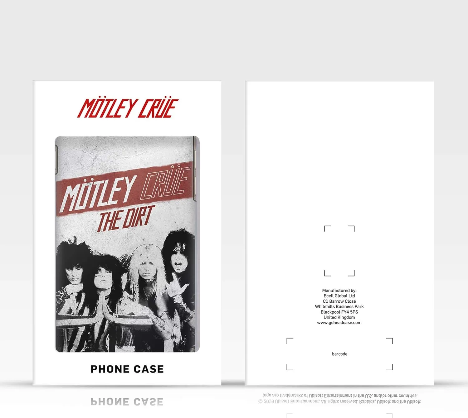 Head Case Designs Officially Licensed Motley Crue Dr. Feelgood Hollywood Tour Graphics Soft Gel Case [Military Grade Protection] Compatible with Samsung Galaxy S23  5G