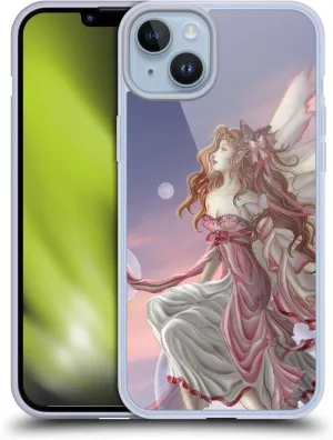 Head Case Designs Officially Licensed Nene Thomas Daybreak Pink Fairy Bubbles Gel Case [Military Grade Protection] Compatible with Apple iPhone 14 Plus