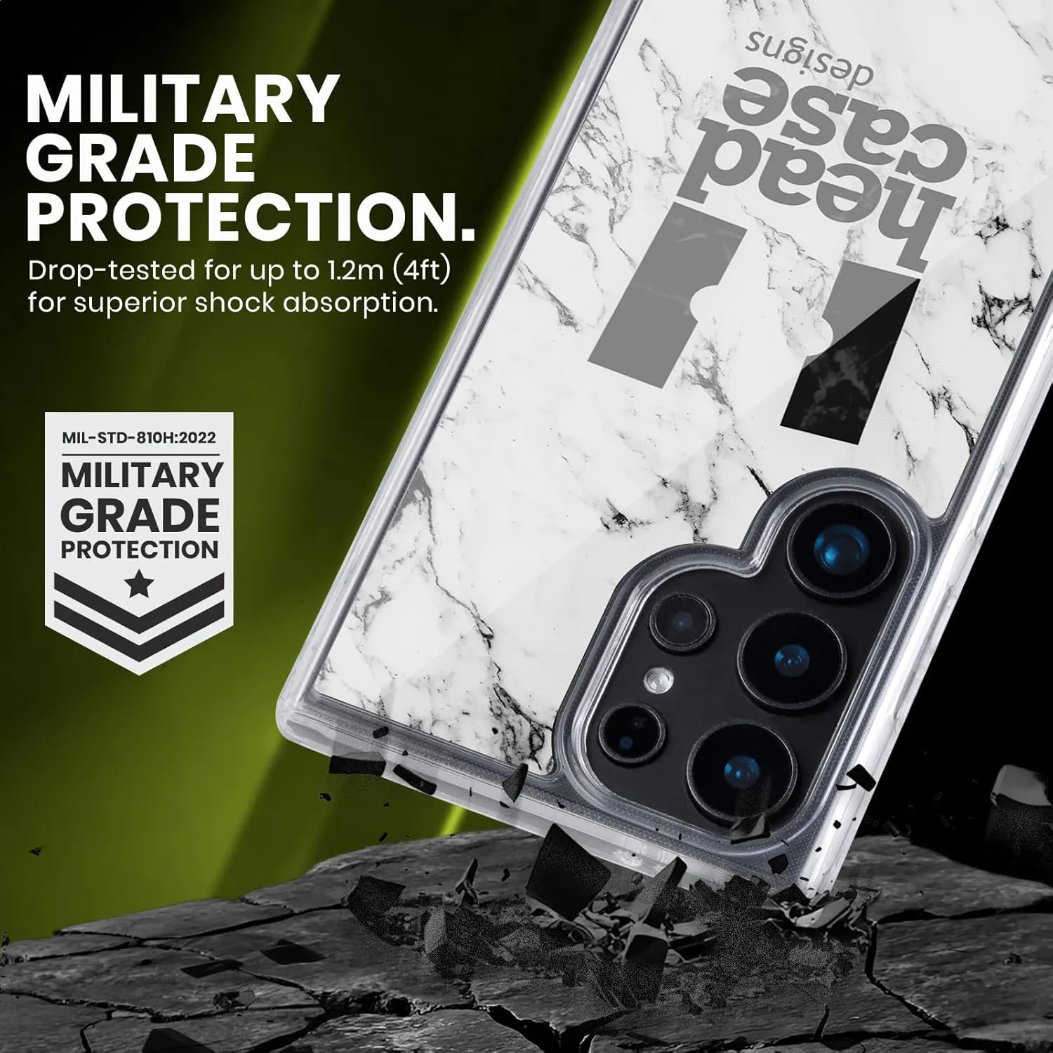 Head Case Designs Officially Licensed Simone Gatterwe Secret Wood Lands and Places Soft Gel Case [Military Grade Protection] Compatible with Galaxy A33 5G (2022)