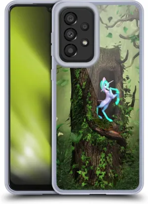 Head Case Designs Officially Licensed Simone Gatterwe Secret Wood Lands and Places Soft Gel Case [Military Grade Protection] Compatible with Galaxy A33 5G (2022)