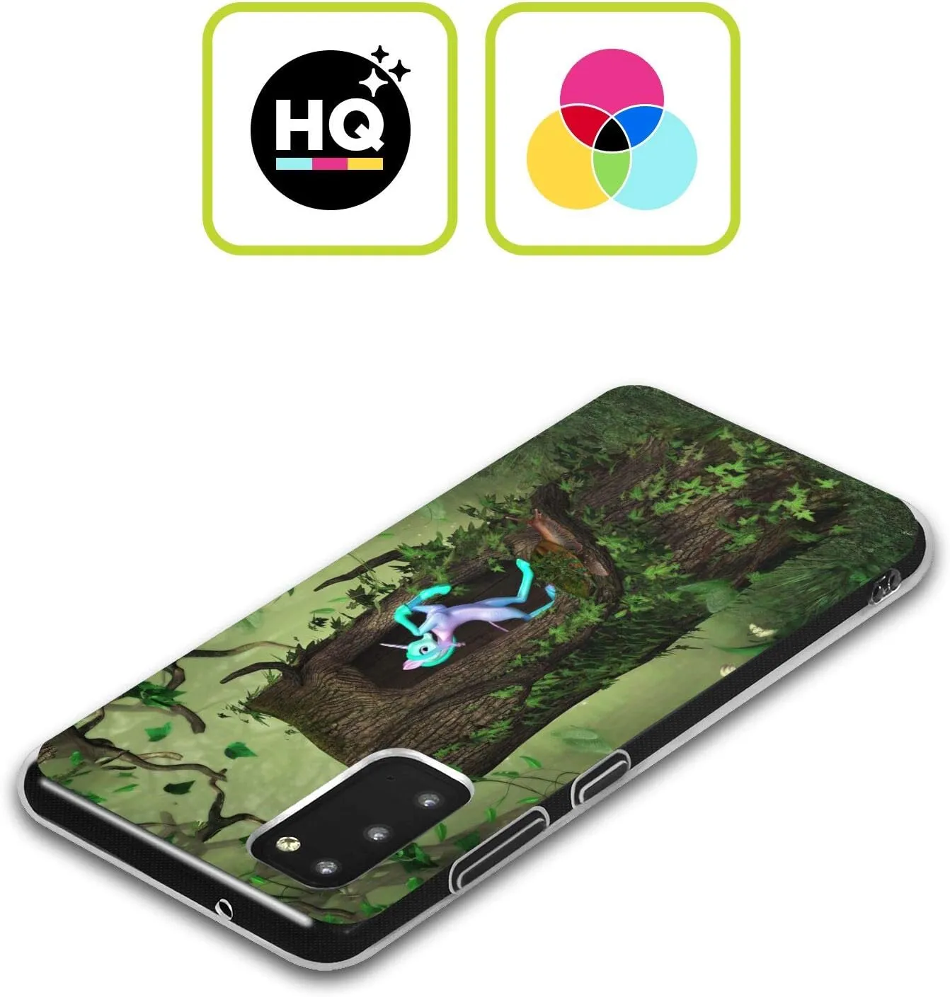 Head Case Designs Officially Licensed Simone Gatterwe Secret Wood Lands and Places Soft Gel Case [Military Grade Protection] Compatible with Galaxy A33 5G (2022)