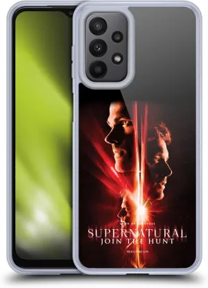 Head Case Designs Officially Licensed Supernatural Sam, Dean & Castiel Key Art Soft Gel Case [Military Grade Protection] Compatible with Samsung Galaxy A23 / 5G (2022)