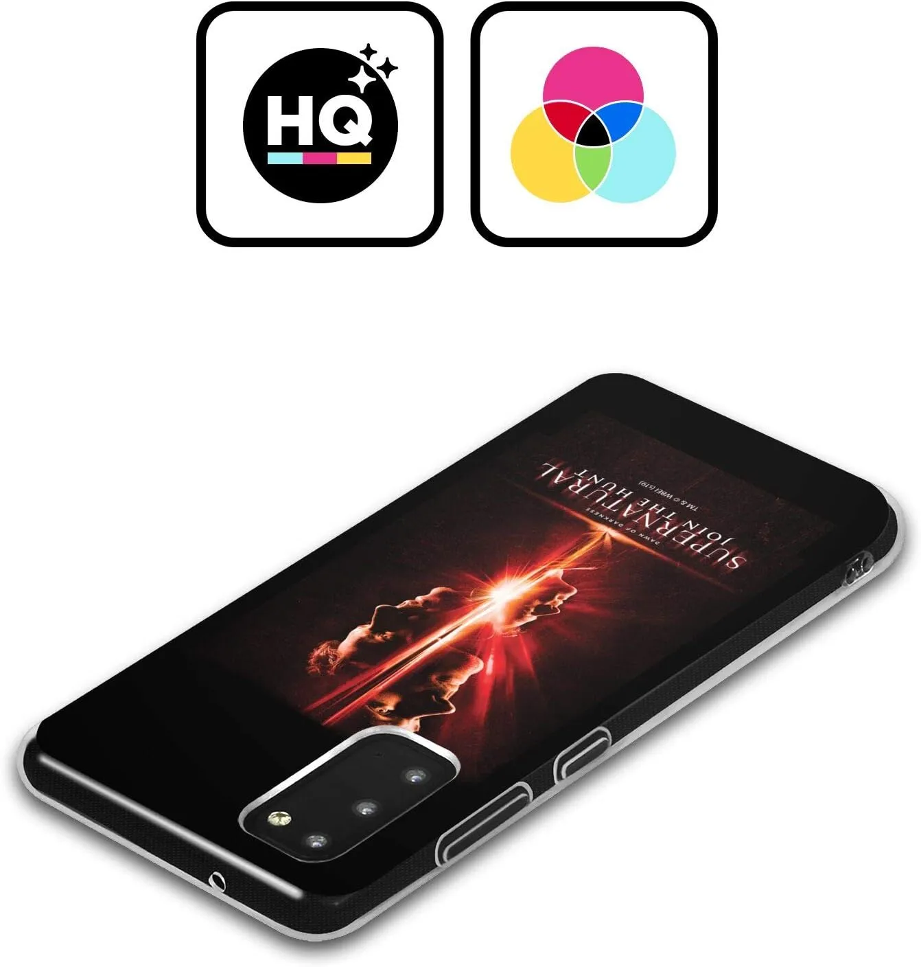 Head Case Designs Officially Licensed Supernatural Sam, Dean & Castiel Key Art Soft Gel Case [Military Grade Protection] Compatible with Samsung Galaxy A23 / 5G (2022)