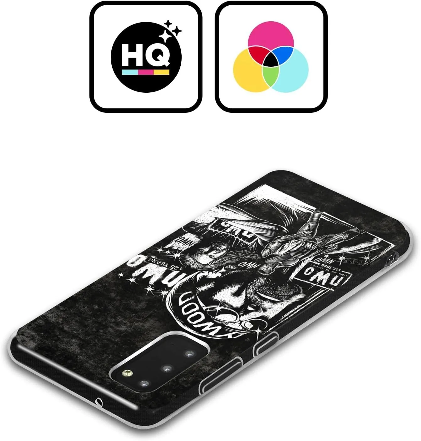 Head Case Designs Officially Licensed WWE Fathead Superstar NWO Soft Gel Case [Military Grade Protection] Compatible with Samsung Galaxy S23 5G