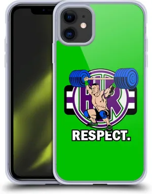 Head Case Designs Officially Licensed WWE John Cenation Respect 2017/18 Superstars 4 Gel Case [Military Grade Protection] Compatible with Apple iPhone 11 and Compatible with MagSafe