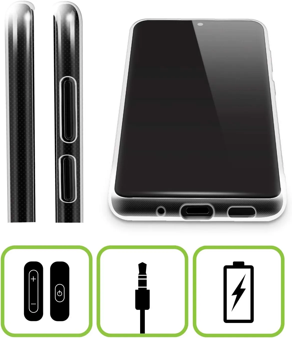 Head Case Designs Taxi Van Yellow Cab Gel Case [Military Grade Protection] Compatible with Samsung Galaxy S23 Ultra 5G