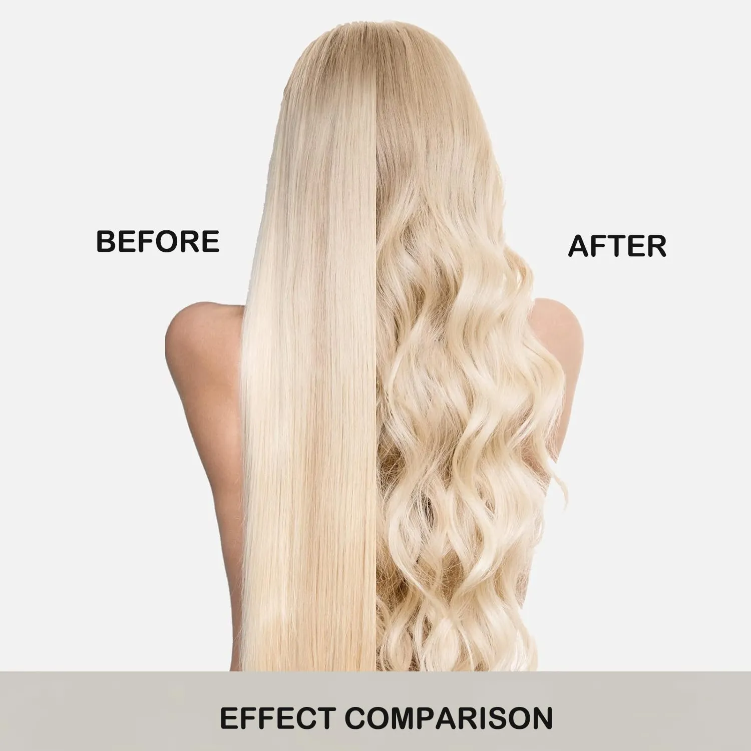 Heatless Curls for Long Hair Overnight Thick Curling Rod with Snaps Curls Sleep In Hair Curler Roller No Heat (Brown, Regular Size)