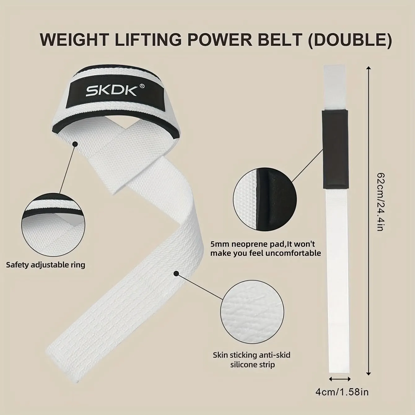 Heavy-Duty Wrist Straps – Non-Slip Lifting Support