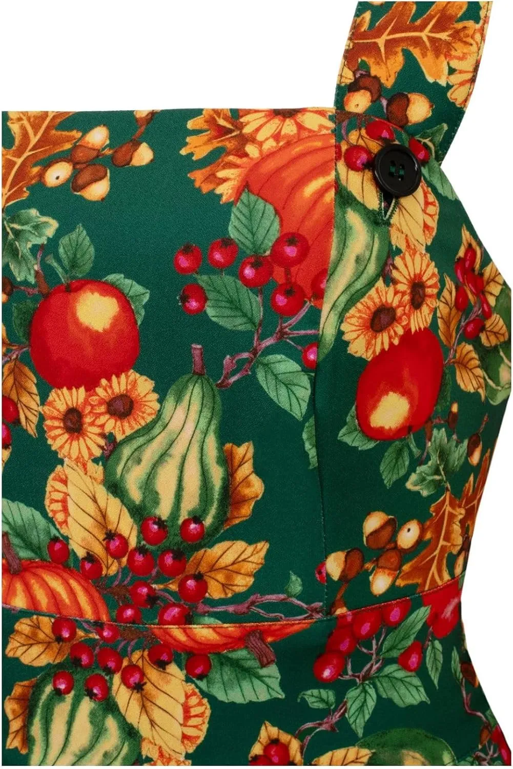 Hell Bunny Autumn Pinafore Dress