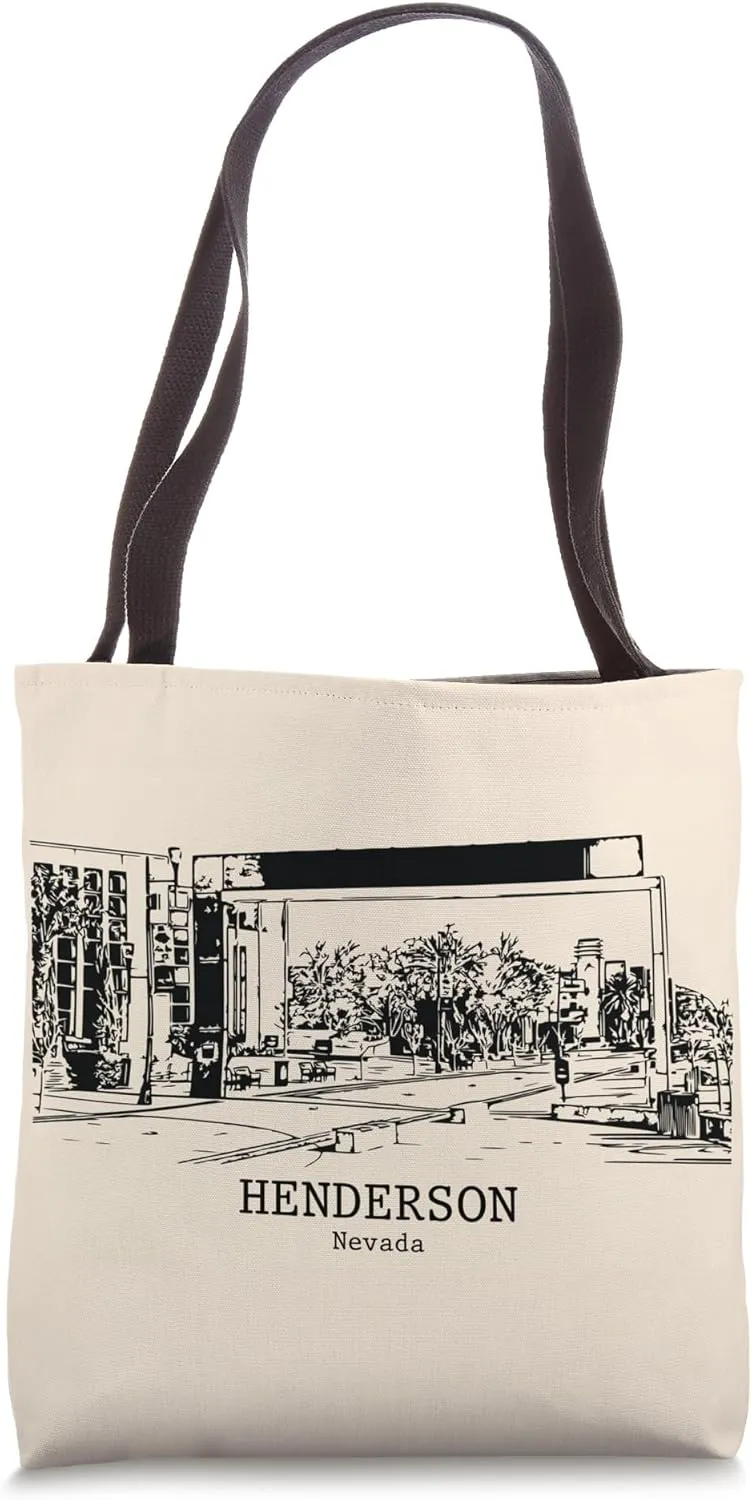 Henderson Nevada Vintage Retro Travel Souvenir Tote Bag