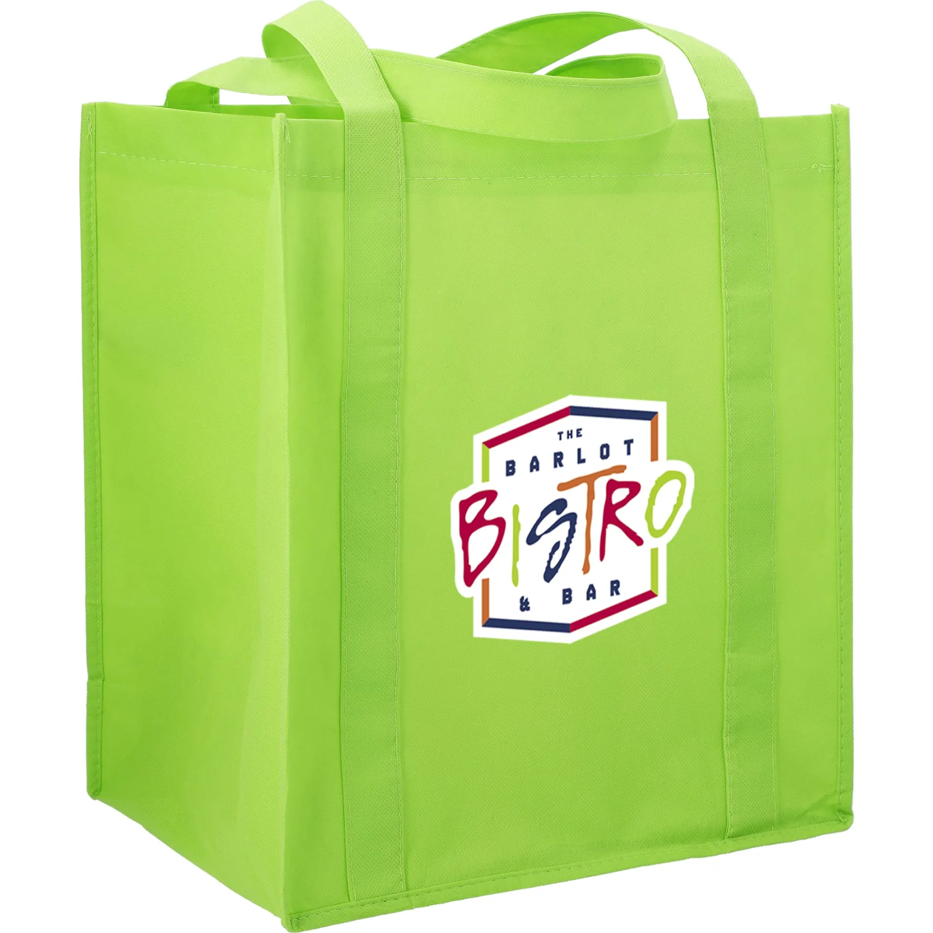Hercules Non-Woven Grocery Tote with Full Color Print